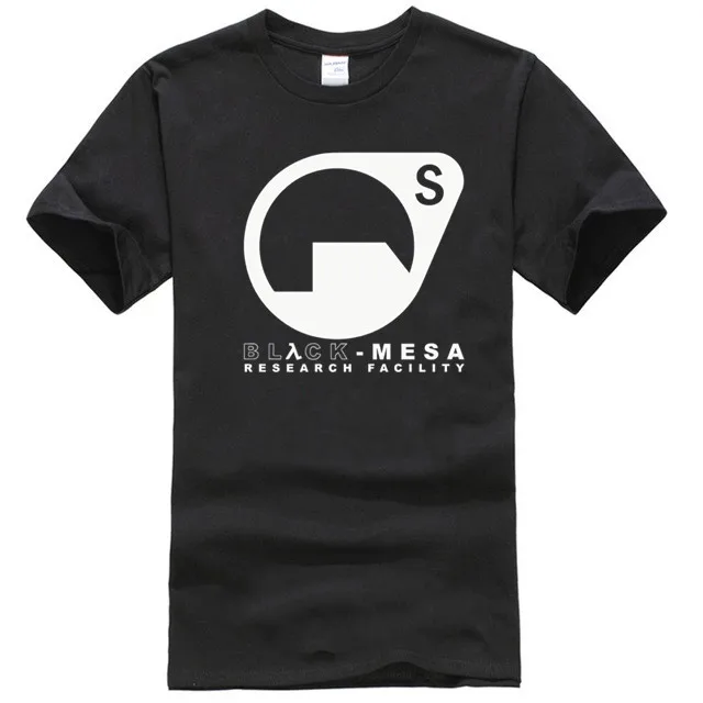 

Black Mesa Research Facility T-Shirt 100% Cotton Half Life Inspired