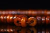 15"Tibetan Temple Collection Old Gabala Hand-carved 108 Buddha Beads Necklace Amulet Pendant Town House Gabala Buddha Ball 4