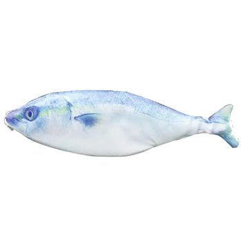 

1 Pc Fish Pencil Case Cute Korea Style Cloth Pencils Bags School Supplies Stationery Hot Pen Box Gift Blue