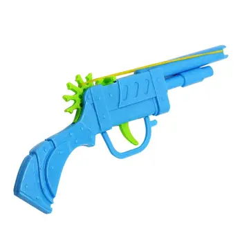 

Mini Bullet Rubber Band Launcher plastics Gun Mould Hand Pistol Shooting Toy for Kids Playing Toy for Gift