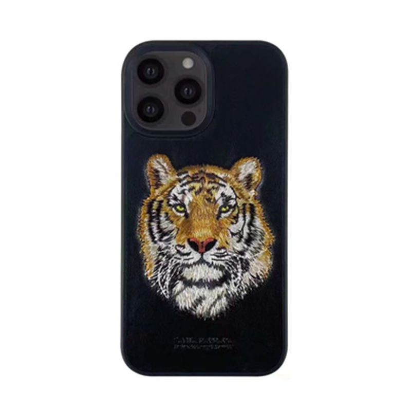 Polo 3d Embroidery Phone Case For Iphone 13 Pro Max Imitation Leather  Business Zodiac All Inclusive Tiger Wolf Cat Leopard Cover - Mobile Phone  Cases & Covers - AliExpress