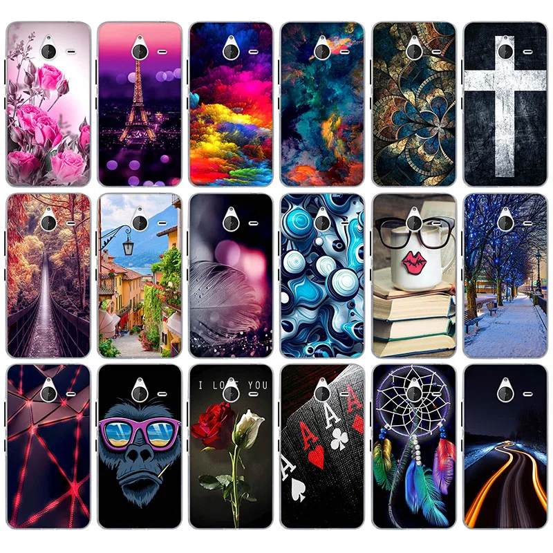 Мягкий силиконовый чехол для Microsoft Nokia Lumia 640 XL накладка из ТПУ Funda 640XL накладка|case for