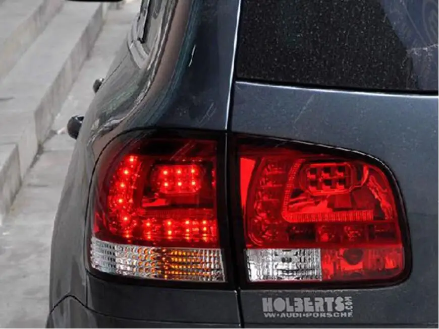 2003~ 2009 год задний фонарь для Touraeg задний фонарь автомобильные аксессуары светодиодный DRL Taillamp для Touraeg противотуманные фары