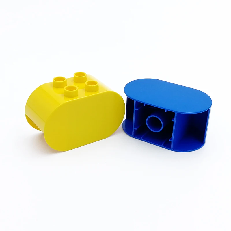 Конструктор Duplo MOC большой 4198 дюйма 2X4X2 с закругленными концами|Блочные