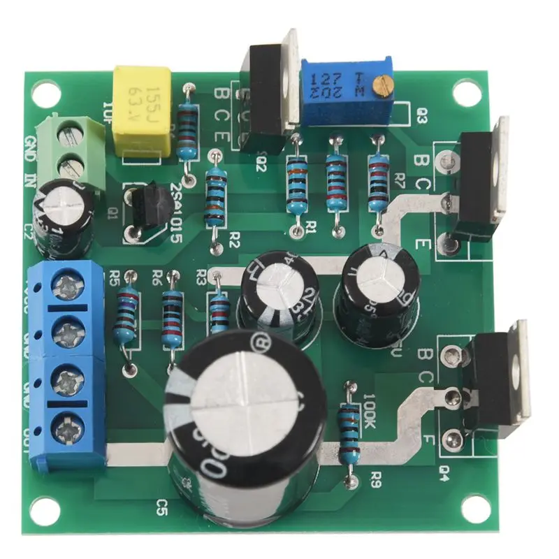 DC12V 24V Mini 1969 TIP41C Mono Channel Amplifier Assemble Board Pure Class A DC12V 24V Mini 1969 TIP41C Mono Channel Amplifier Assemble Board Pure Class A