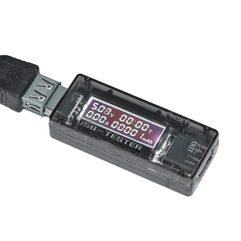 8 в 1 USB монитор цифровой ЖК детектор тестер емкость Напряжение Ток время мощность