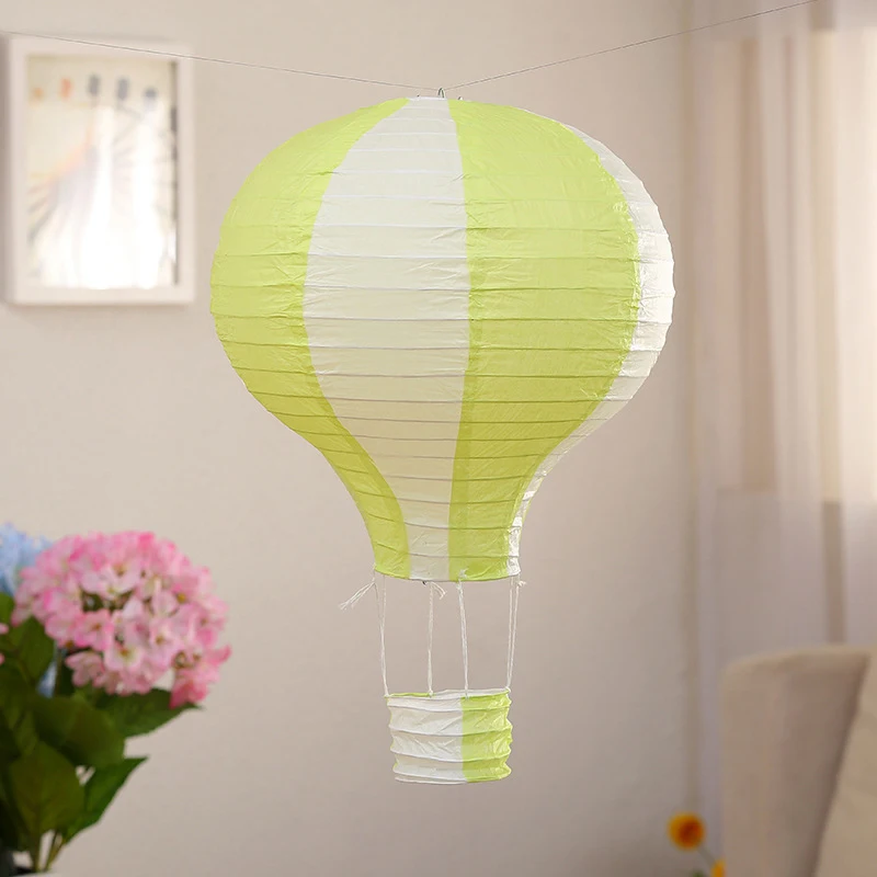 Hot Air Balloon Paper Lanterns for Wedding Birthday Engagement Christmas Party Decoration Christmas Set Pack of 6