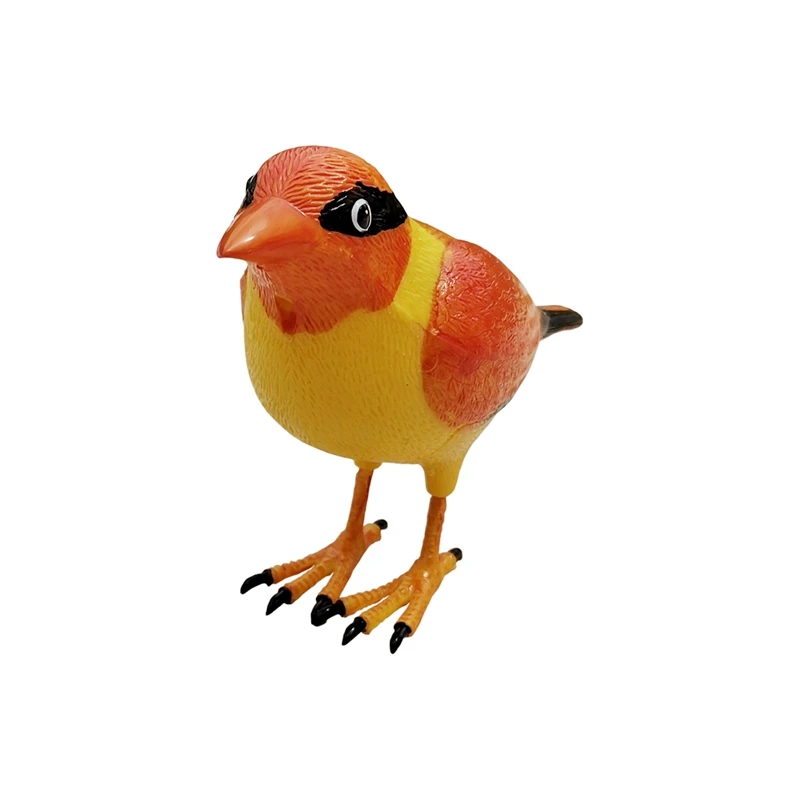 

Unique Wireless Digital Bird Sound Home Remote Control Chime Doorbell Lovely(Orange)