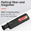 Handheld 200x/400x Fiber Optical Inspection Microscope LED Illumination Anti Slip Rubber ► Photo 2/6