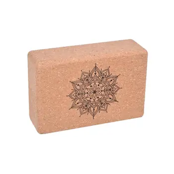 

Cork Yoga Brick Dance High Density Octagonal Brick Aid Stretching Yoga Bricks Black Fitness Body Balance Exercise Pilates T9N7