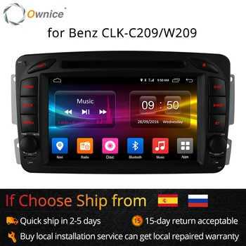 

4G SIM LTE Android 6.0 Octa 8 Core Car DVD Player GPS For Mercedes W209 W203 W168 M ML W163 W463 Viano W639 Vito Vaneo 32G ROM