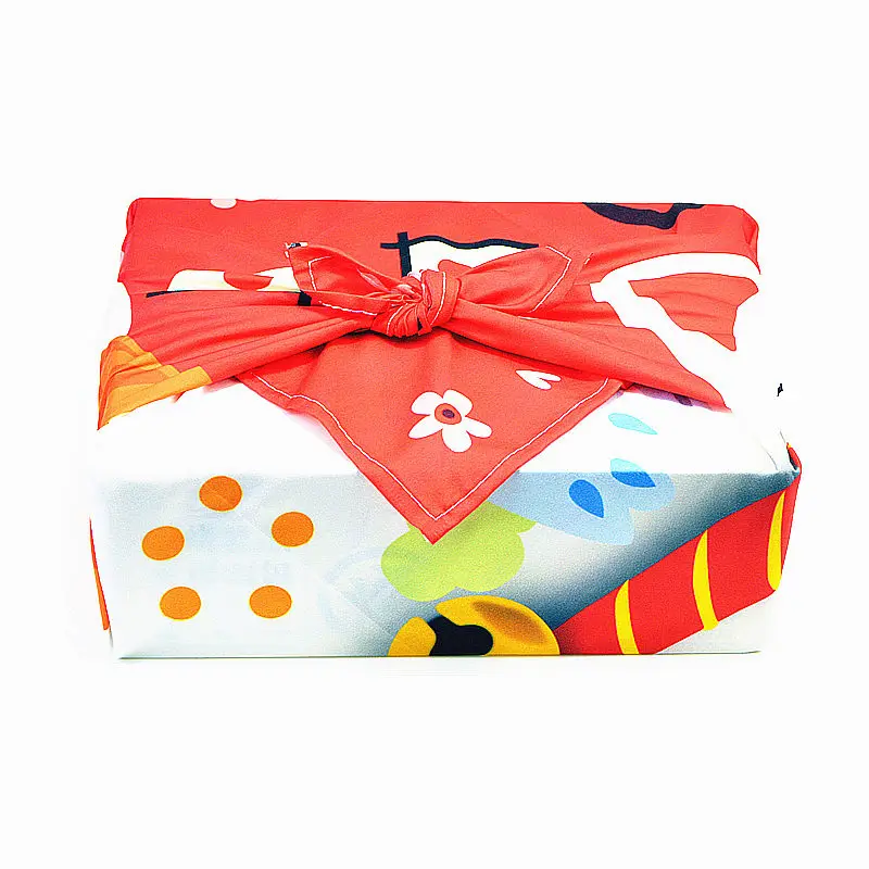 

keika Japanese style Hefeng tablecloth dining mat package lunch cloth fenglvfu gift package fortune cat