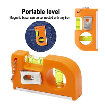 

Mini Portable Belt Type Mini Zip Level Spirit Level Magnetic Level Aluminum Alloy Balance Level