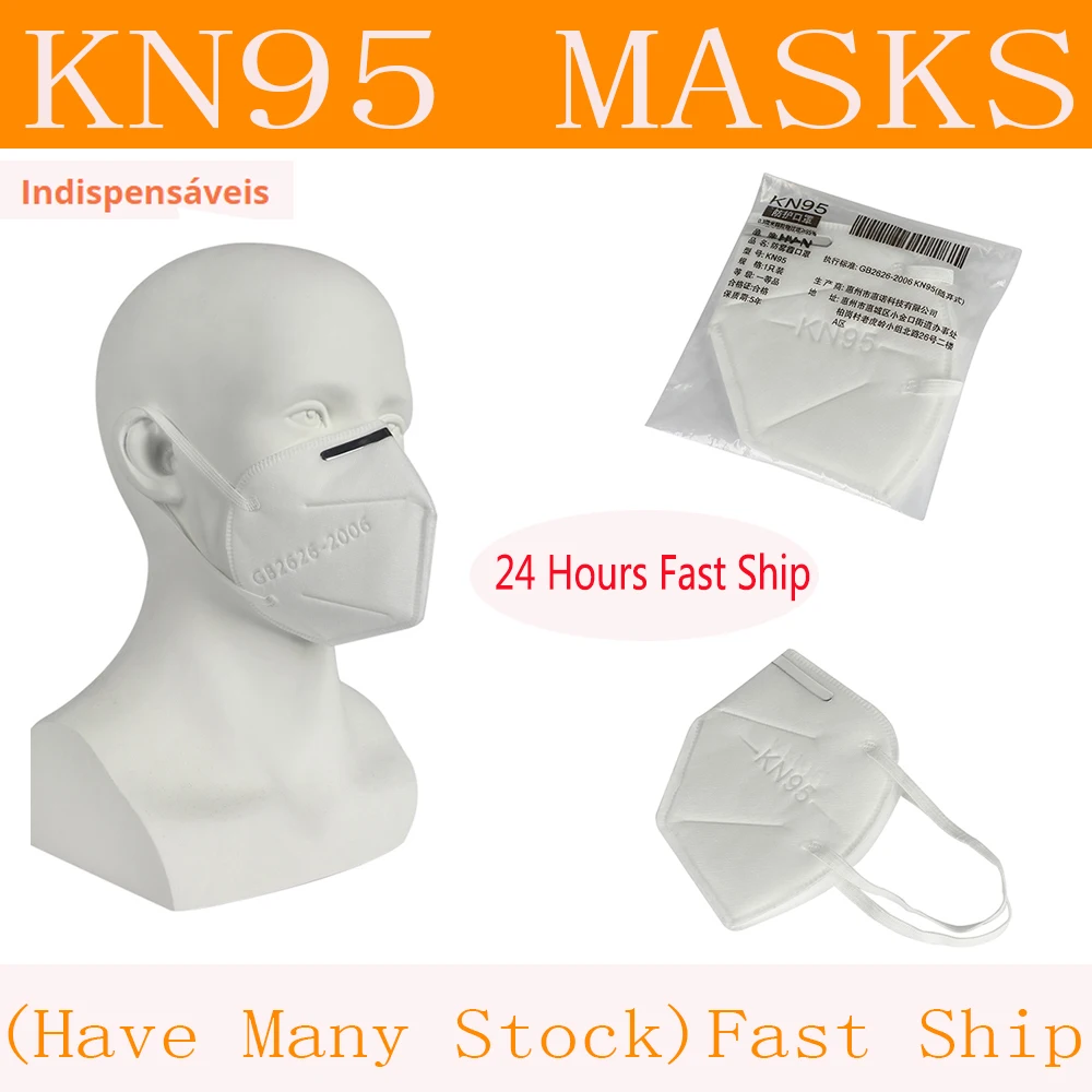 

10PCS KN95 Mask Kids 3M For Germ Protection For Air Pollution Virus Mask Protection Prevent Covid-19 Indispensable