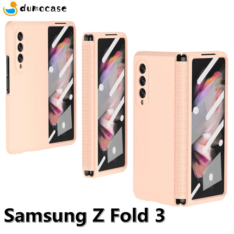 Custodia Z Fold 3 Per Samsung Galaxy Z Fold 3 5G Samsung Z Fold 3 Z Fold3 Glitter Macaron Soft Tpu Protezione Completa Cover Per Telefono Fold3