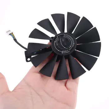 

T129215SM 12V 0.25AMP 0.30A 95mm VGA Fan For ASUS STRIX RX470 O4G GTX 1050Ti 1070Ti Gaming 4PIN Graphics Card Cooling Fan C26