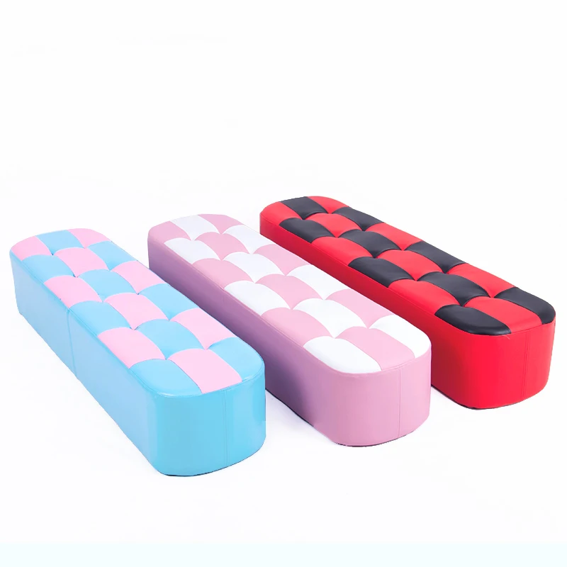 

Preschool Children Education Reading Long Leather Couch Stool In Stool Shops Rest Shoes Stool Benches In Children's Painting