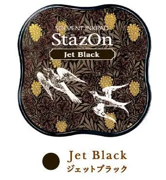TSUKINEKO чернильные подушечки Stazon мини Быстрая сухая масляная основа чернильная подушечка Япония - Цвет: SZM-31