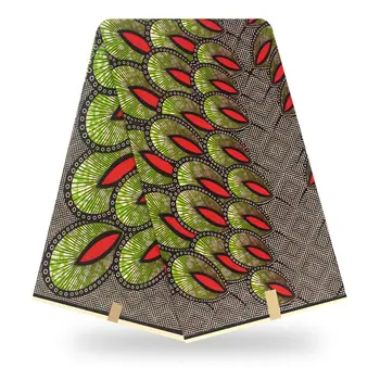 

African Ankara Fabric High Quality Veritable Wax Print Fabric Printing 100% Cotton African Veritable Real Dutch Wax For Dress