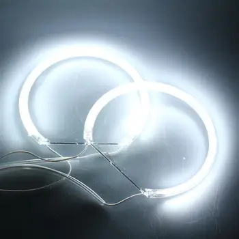 

4PCS CCFL Car Angel Eagle Eyes Light Flexible Tube Headlight White Headlamp for BMW E36 3 E38 7 E39 5 E46 Car Accessories