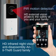 Monitor remoto para teléfono móvil, intercomunicador Visual con WiFi, 1080P, HD, detección de movimiento PIR, compatible con almacenamiento en la nube