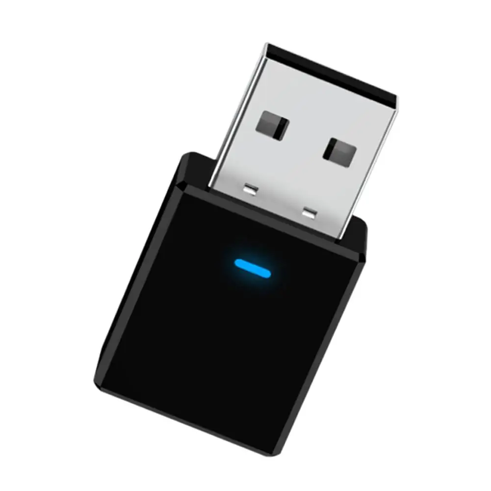 Включающим в себя гарнитуру блютус и флеш-накопитель USB передатчик приемник 2-в-1 Беспроводной аудио адаптер Bluetooth 5,0 приемник для ТВ компьютерной музыки автомобиля SD