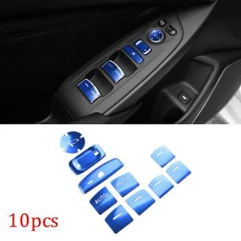 

Car Button Cover Sequin Decor Stickers For Honda Accord 2018-2020 Blue