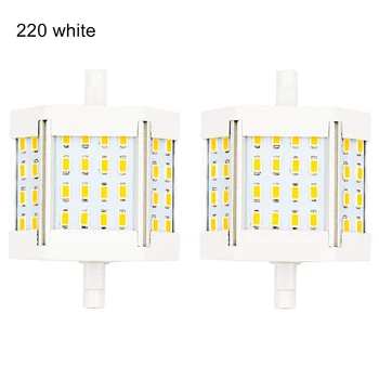 

2pcs 10W Double Ended Dimmable R7S LED Light 3'' Warm Cold White LED Floodlight Bulb 100W Halogen Replacement Bulb