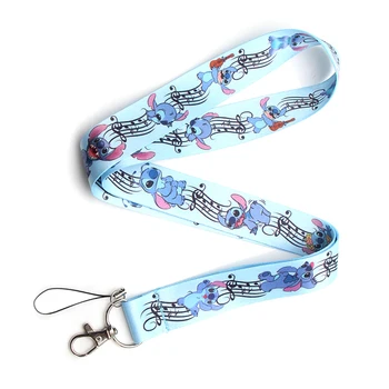

CA185 Wholesale 10pcs/lot Cartoon Keychain Lanyards Id Badge Holder ID Card Pass Mobile Phone USB Badge Holder Key Strap