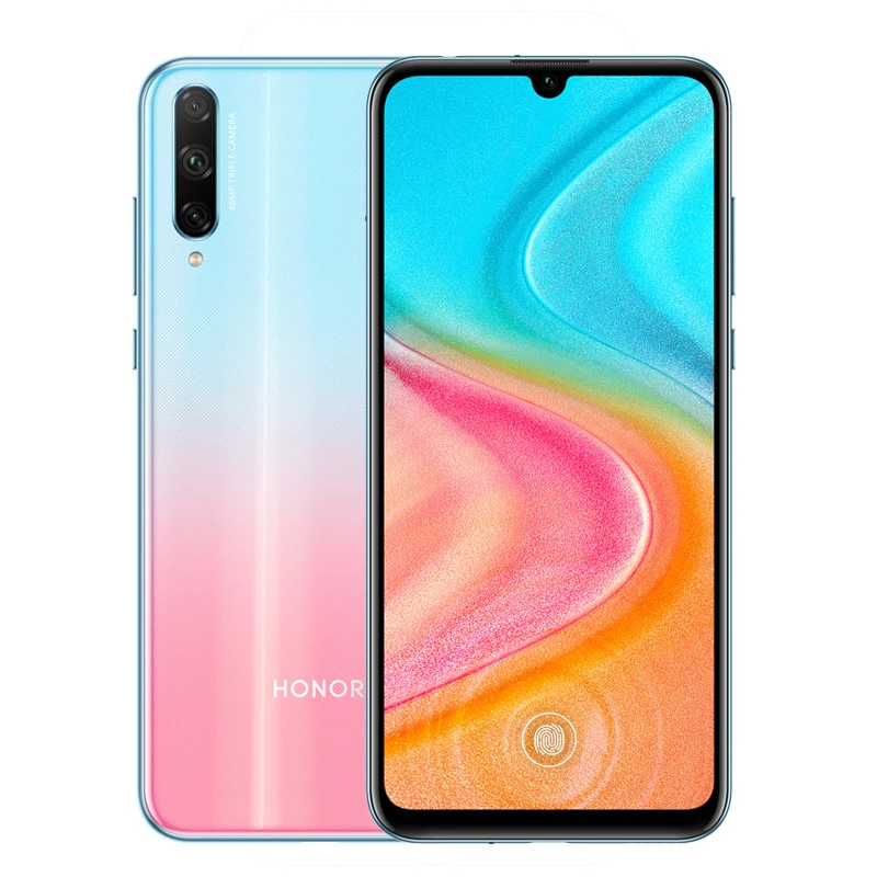 Мобильный телефон Honor 20 Lite, 6,3 дюймов, 4 Гб+ 64 ГБ, Восьмиядерный процессор Kirin 710F, Android 9,0, МП, смартфон с отпечатком пальца