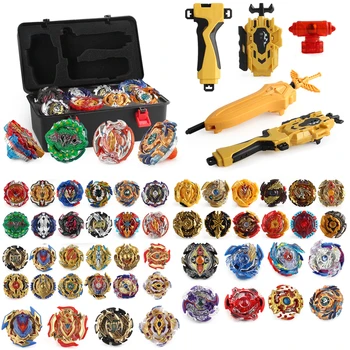 

Burst Tops Set Launchers Beyblade burst turbo Toy metal fusion Gyro launcher Metale God Burst Spinning bayblade Bey Blade Gift