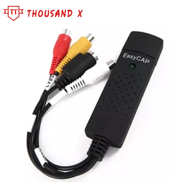 Адаптер USB Easycap 2 0 для аудио-и видеосъемки Для windows MAC | Компьютеры и офис