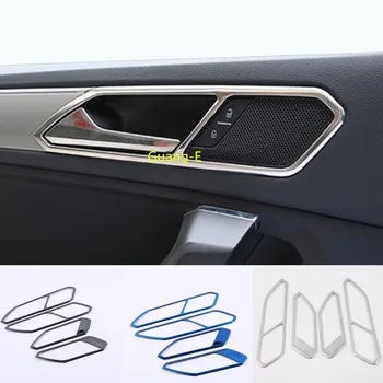 

Car Stick Trim Door Inside Handle Bowl Frame Armrest Handrail For Volkswagen VW TiguanL Tiguan L MK2 2016 2017 2018 2019 2020