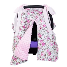 Детское автомобильное кресло, покрывало, модный бант, для новорожденных, для девочек, мягкое, безопасное, автомобильное сиденье, навес, для кормления, покрытие, многоразовое, покрывало