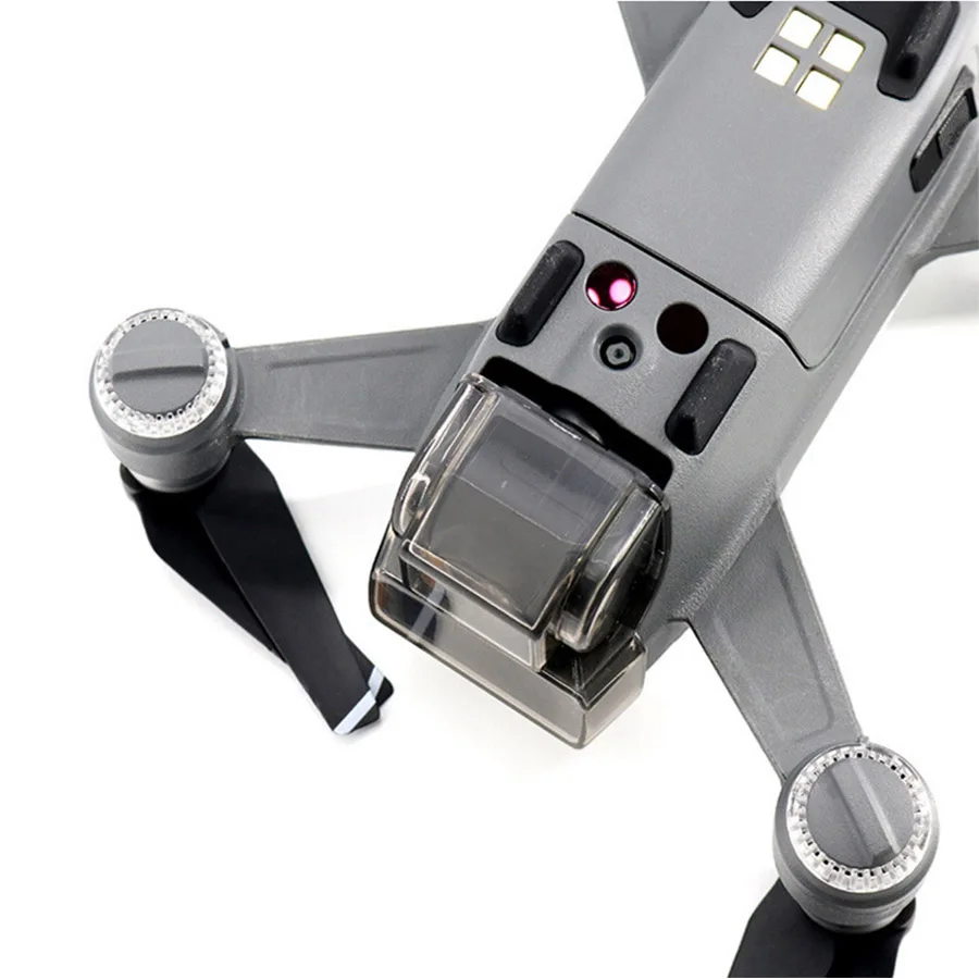 Крышка объектива камеры для DJI SPARK Drone Gimbal фиксированный передний 3D датчик системы экран Пылезащитный колпак защитный чехол для DJI SPARK