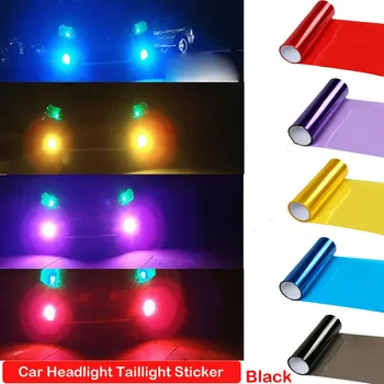 

Car Headlight Taillight Fog Light Sticker Tint Vinyl Film Sticker Cover Car Styling Stickers 30x800cm