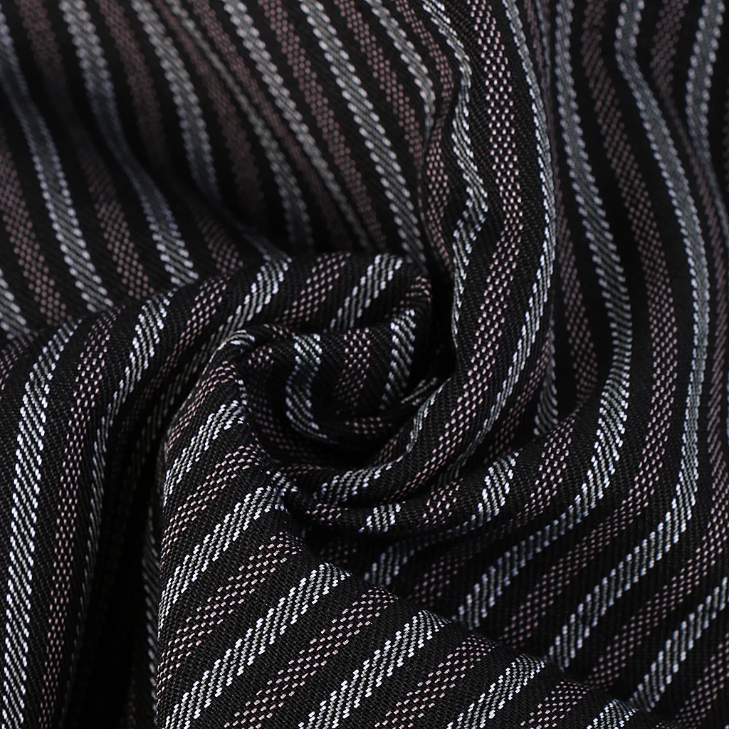 Mens Womens Chef Uniforms Baggy Pants Trousers 2 Pockets Restaurant Kitchen Uniform Cook Trousers Elastic Waist M-4XLStripe