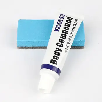 

1 Set Car Scratch Abrasive + Sponge Block Descaling wax Vehicle paint scratch repair Scratch wax for car polishing