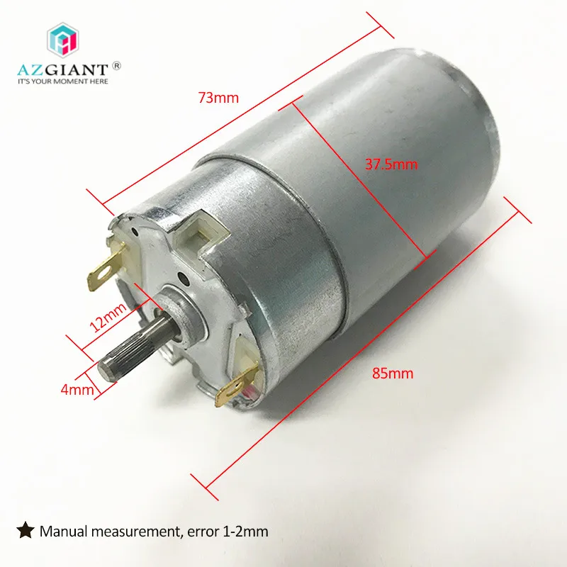 

AZGIANT Handbrake Motor Caliper Motor for BMW 5 Series F10 F18 520 523 525 528 530 535 rear brake motor EPS electronic parking