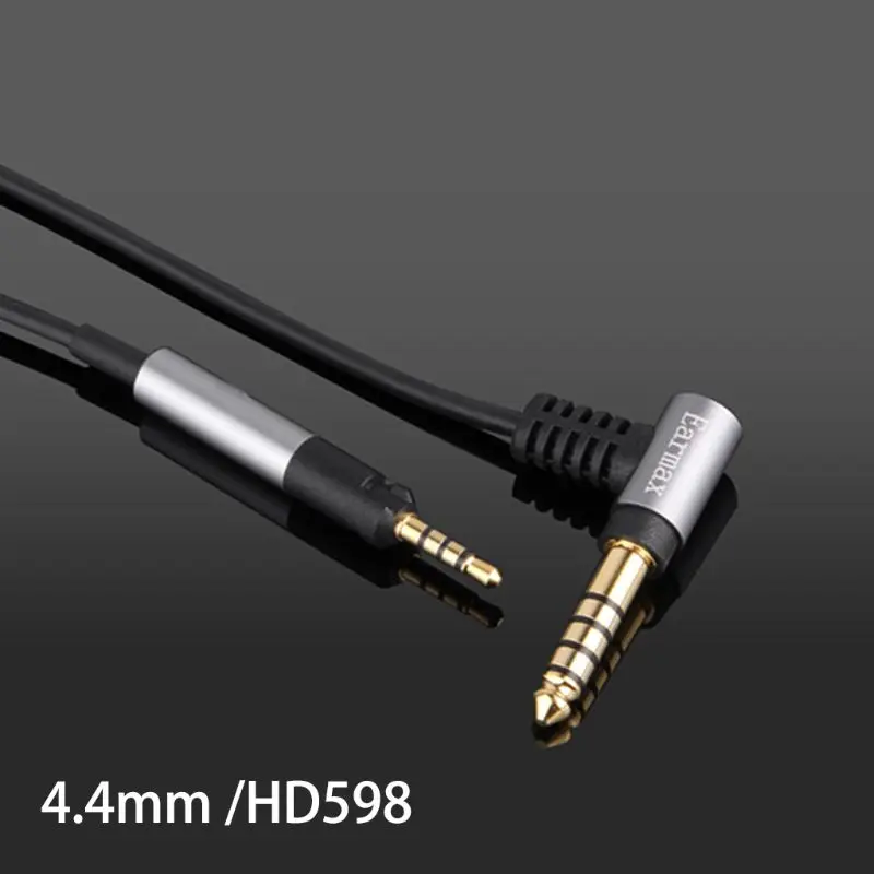 4 4mm 2 5mm BALANCED Audio Cable For Sennheise HD595 558 518 598 Cs SE SR HD599 569 579 2 30i 2 20S 2 30g headphones