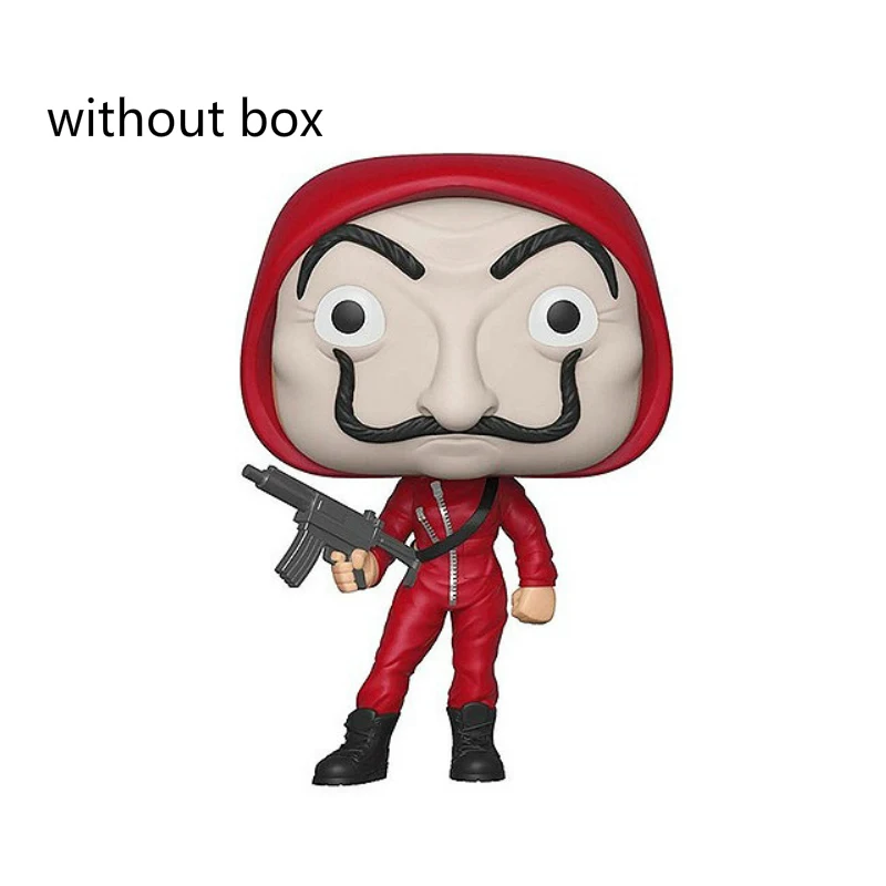 FUNKO POP House of Cards La casa de papel Tokio коллекция игрушек для детей, подарок на день рождения - Цвет: 741 no box