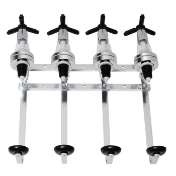 

1pcs Drink Dispenser Perfect Wall Mounted 4 Bottle Wine Stand Optics Dispenser Spirit Drink Holders