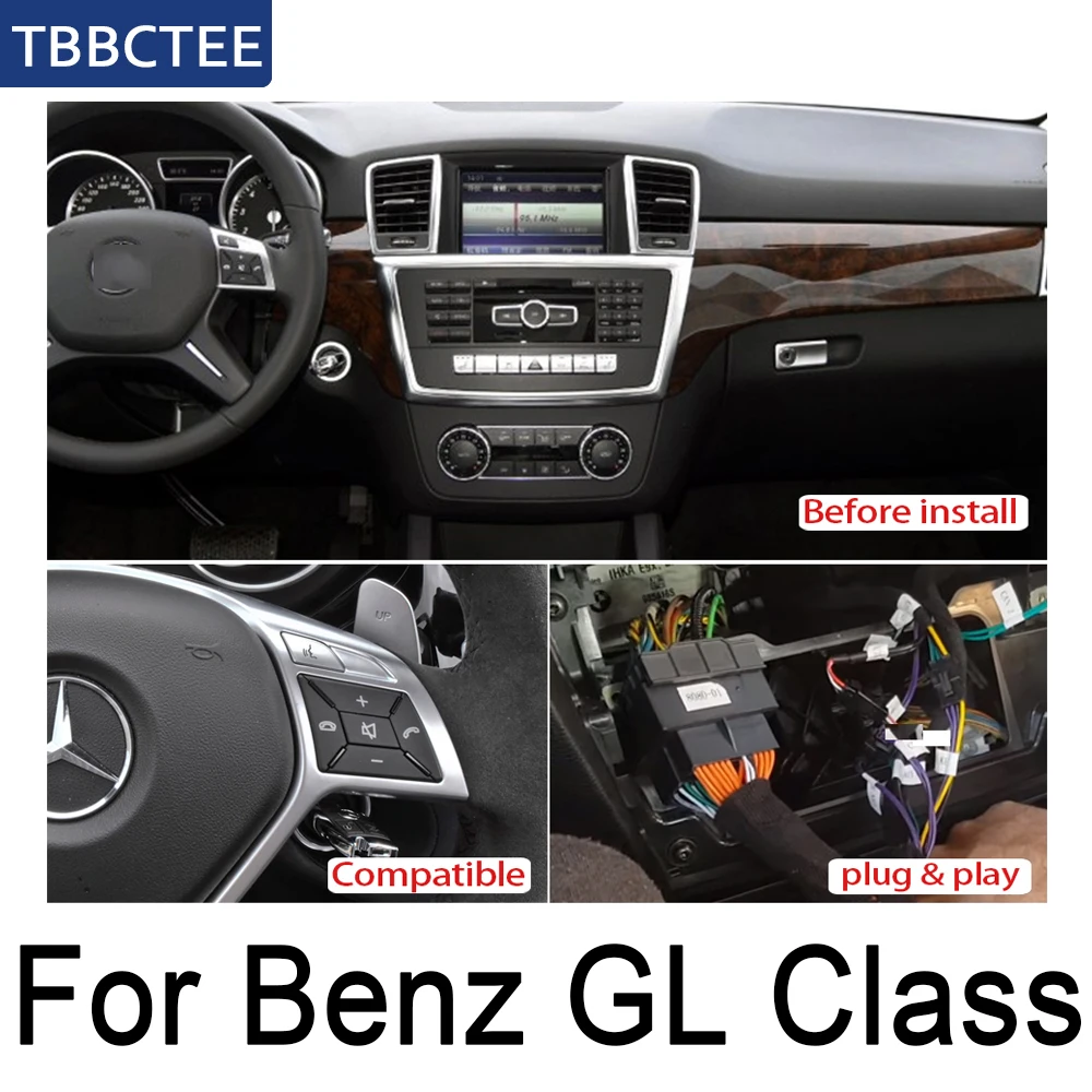 Для Mercedes Benz GL Class 2011 ~ 2014 NTG Android автомобильный мультимедийный плеер WiFi gps Navi карта