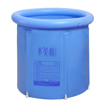 

Inflatable Bath Tub PVC Portable Tub SPA Environmental Portable Soaking Tub Bathtub Bathroom For an Adult