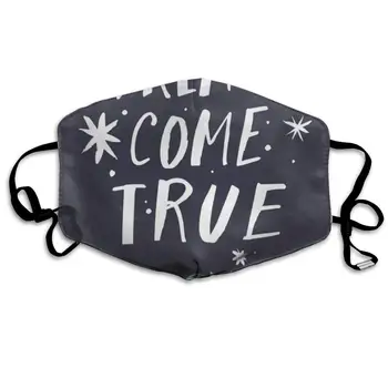 

Face Mask Unicorn Dream Come True Personalized Cycling Half Face Earloop Nose Mask For Boys