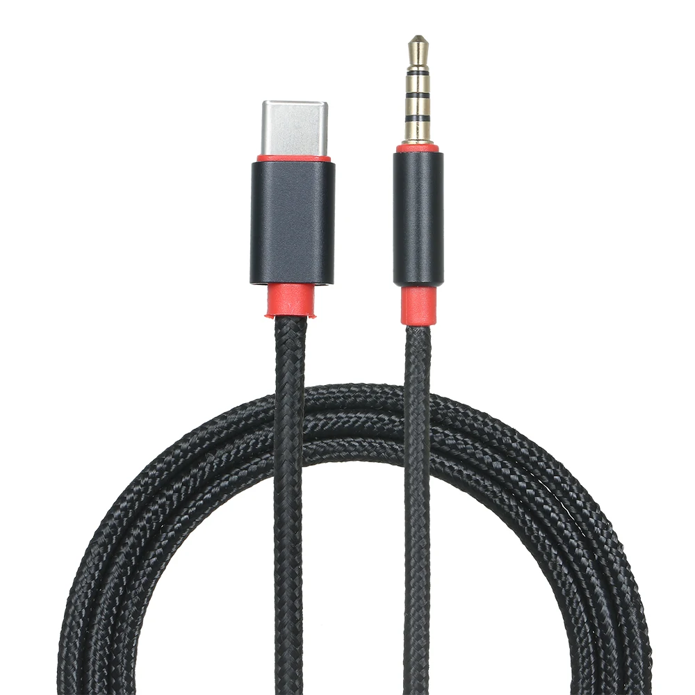 XMSJSIY Cable de audio tipo C a 0.098 in USB C macho a 0.098 in TRS 3 polos  macho AUX 90 grados ángulo recto conector de repuesto para auriculares