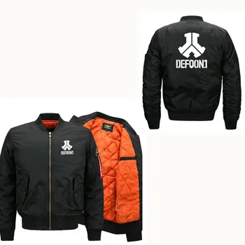 

Defqon.1 short jacket men's fashion stylish warm autumn and winter thick military flight jacket for men Ma-1air force 1clothes