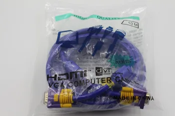 

1.5/3/5m Computer Monitor VGA Extension Cable VGA M/M Wire HD 15 Pin Male to Male VGA Cord Copper Line for Laptop PC Projector