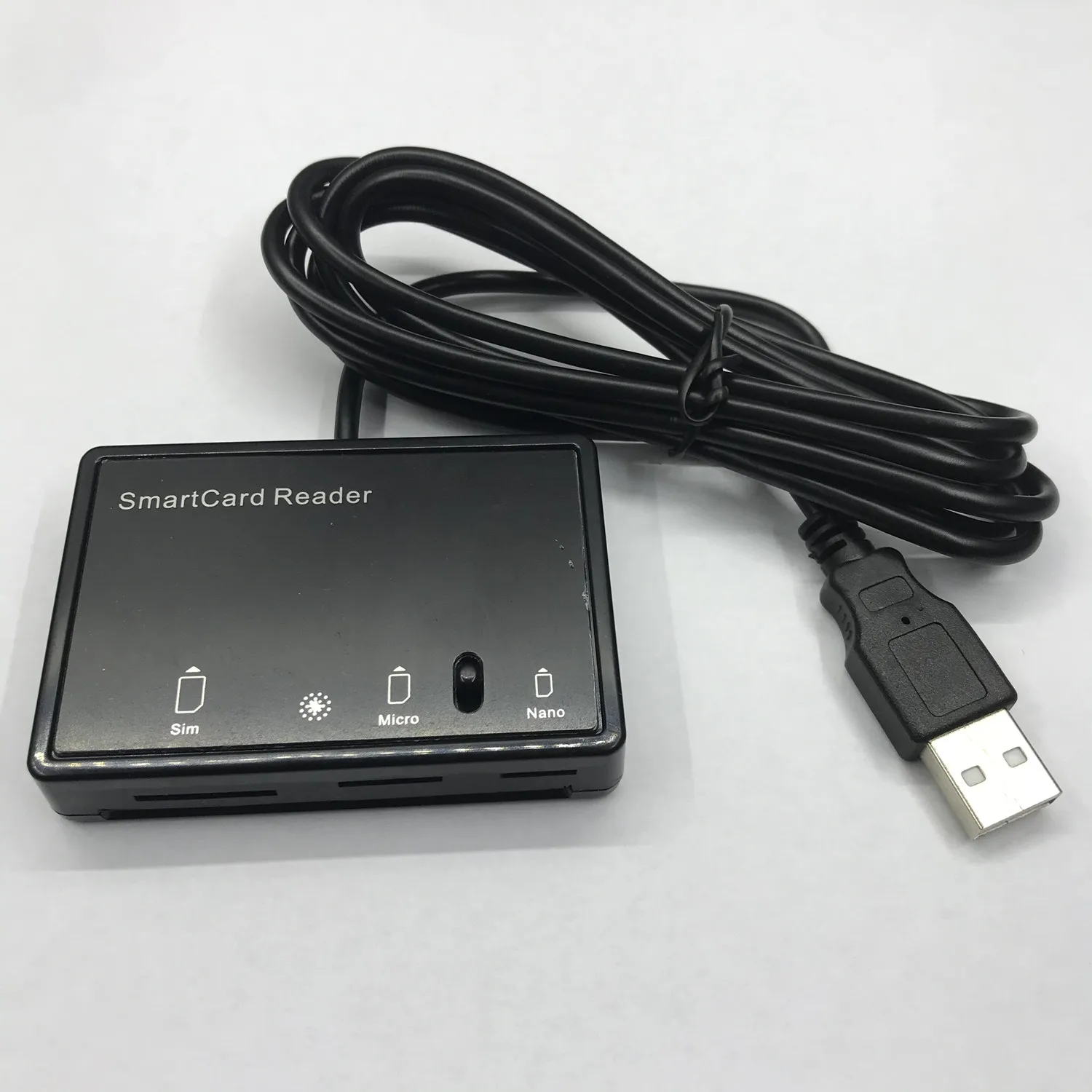 OYEITIMES MCR3516 кардридер USB 2 0 в 1 ID 1/2FF 12 Мбит/с Поддержка Контактная смарт карта ридер