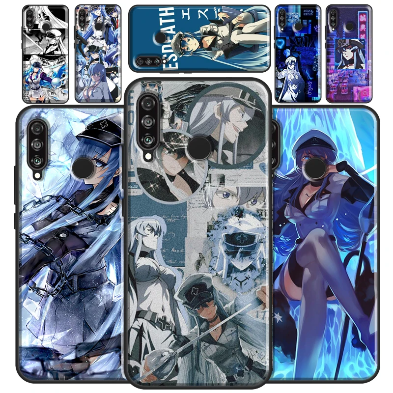 Чехол Esdeath Akame Ga Kill для Huawei P20 P40 P30 Pro Mate 20 Lite Nova 5T P Smart 2019 2021 Honor 50 8X 9X 10i | Мобильные